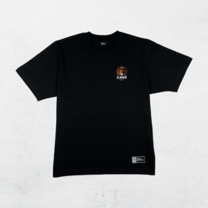 T-Shirt Reppin x Concrete Lions (Back Design – Zwart)