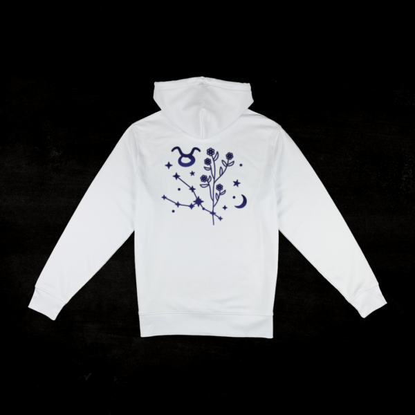 White_Hoodie_Back_Taurus White_Hoodie_Back_Taurus