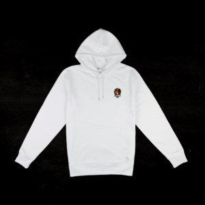 Hoodie Reppin x Concrete Lions (Back Design – Wit)